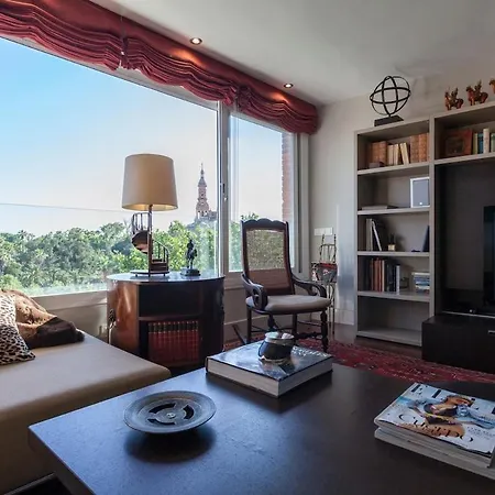 By Plaza De Espana Overlooking Parque Maria Luisa Appartement